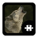 Jigsaw Wolf Puzzle for Google Chrome