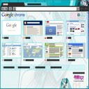 Hatsune Miku for Google Chrome